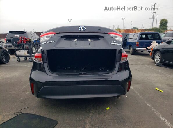 JTDBCMFE1P3022866 2023 TOYOTA COROLLA Black Vista trasera