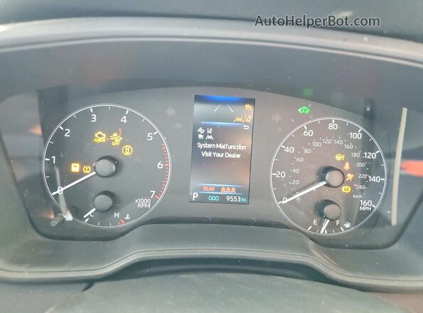 JTDBCMFE1S3105528 2025 TOYOTA COROLLA Черный Вид щитка приборов
