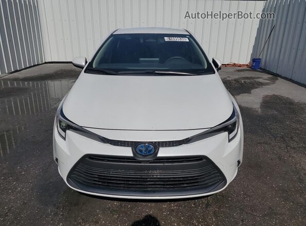 JTDBCMFE2S3096581 2025 TOYOTA COROLLA White Widok naklejki z numerem VIN