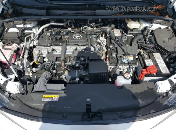 JTDBCMFE2S3096581 2025 TOYOTA COROLLA White Widok wnętrza z tyłu