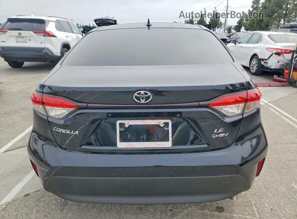 JTDBCMFE2T3117883 2026 TOYOTA COROLLA Black Вид ззаду