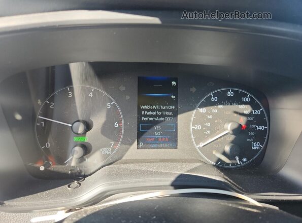 JTDBCMFE3P3018236 2023 TOYOTA COROLLA Black Вид щитка приладів