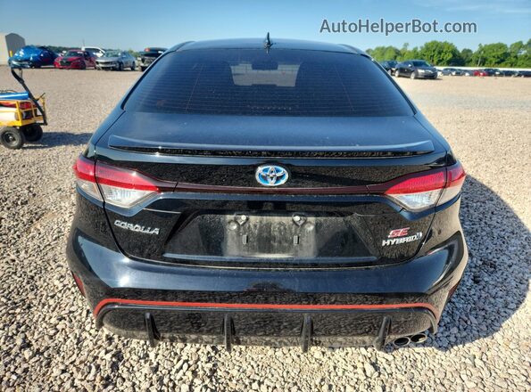 JTDBCMFE3P3018236 2023 TOYOTA COROLLA Black Вид ззаду