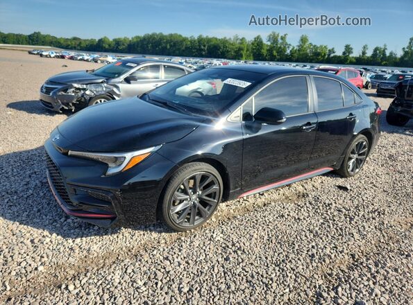 JTDBCMFE3P3018236 2023 TOYOTA COROLLA Black Передня ліва чверть