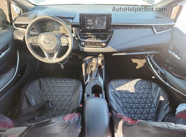 JTDBCMFE3P3018236 2023 TOYOTA COROLLA Black Вид панелі приладів