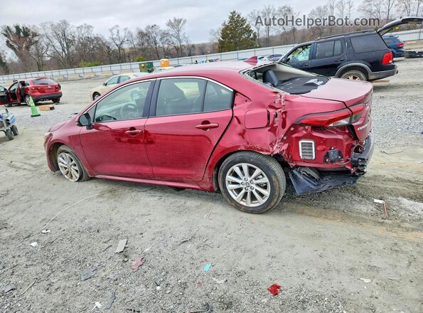 JTDBCMFE3S3072709 2025 TOYOTA LL Бордовый Задняя левая четверть
