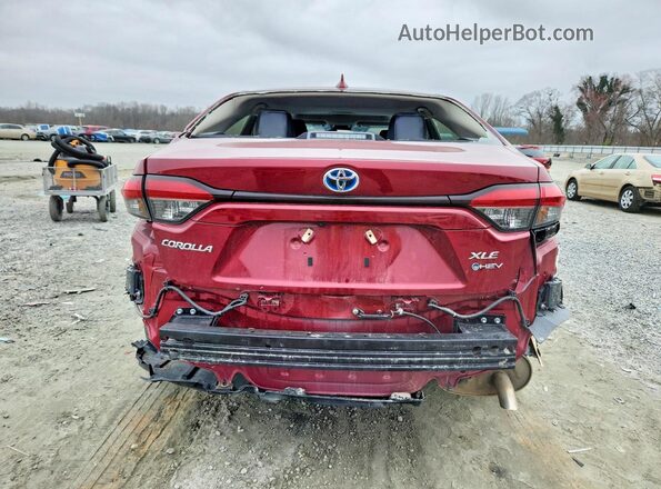 JTDBCMFE3S3072709 2025 TOYOTA LL Бордовый Вид сзади