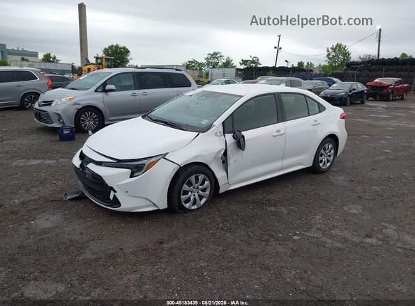 JTDBCMFE3SJ040614 2025 TOYOTA COROLLA Белый Передняя левая четверть