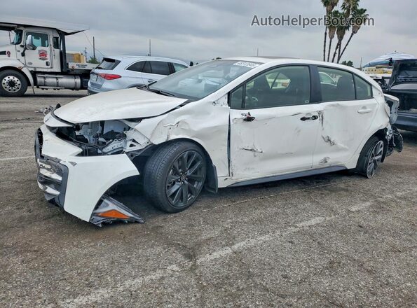 JTDBCMFE3SJ047417 2025 TOYOTA COROLLA Белый Передняя левая четверть