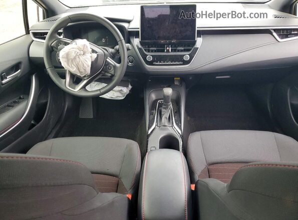 JTDBCMFE3SJ047417 2025 TOYOTA COROLLA Белый Вид панели приборов