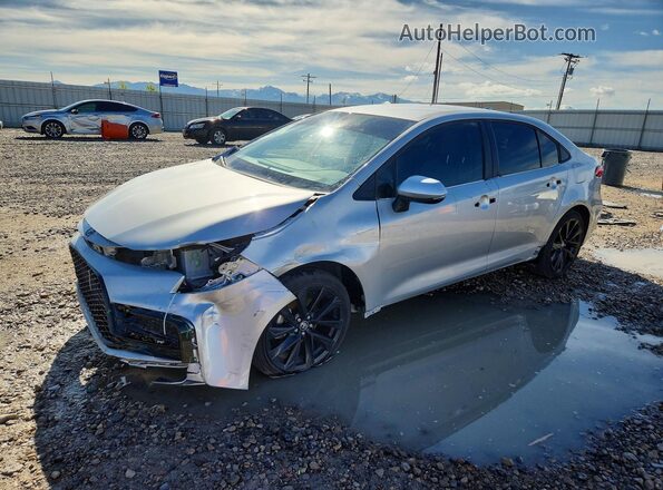 JTDBCMFE4PJ008794 2023 TOYOTA COROLLA Серебряный Передняя левая четверть