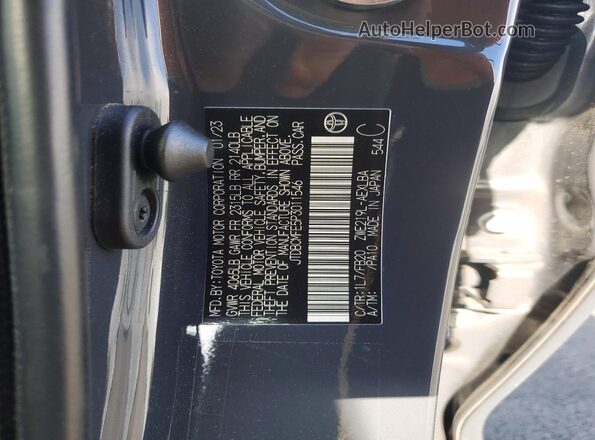 JTDBCMFE5P3011546 2023 TOYOTA COROLLA Gray Widok komory silnika