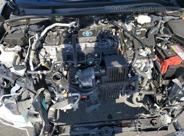 JTDBCMFE5P3011546 2023 TOYOTA COROLLA Gray Widok wnętrza z tyłu