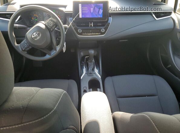 JTDBCMFE5P3011546 2023 TOYOTA COROLLA Gray Widok deski rozdzielczej