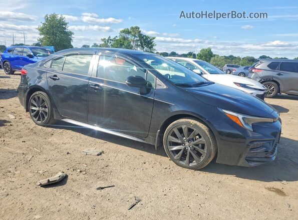 JTDBCMFE5R3028138 2024 TOYOTA COROLLA Black Передня права чверть