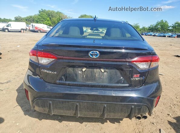 JTDBCMFE5R3028138 2024 TOYOTA COROLLA Black Вид ззаду