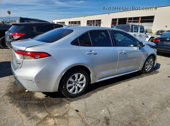 JTDBCMFE6PJ009266 2023 TOYOTA COROLLA Серебряный Задняя правая четверть