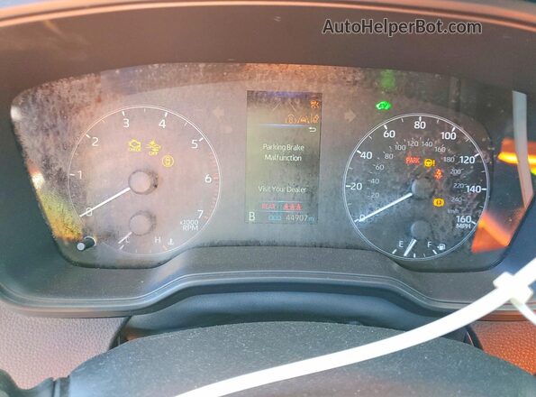 JTDBCMFE6PJ013396 2023 TOYOTA COROLLA Gray Widok zestawu wskaźników