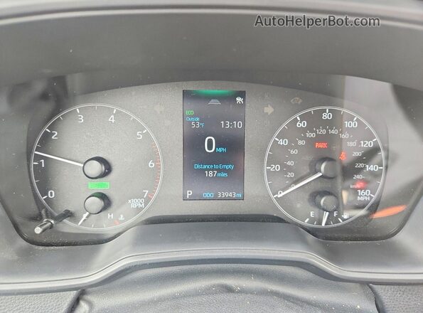 JTDBCMFE6R3046700 2024 TOYOTA COROLLA Gray Vista del cuadro de instrumentos