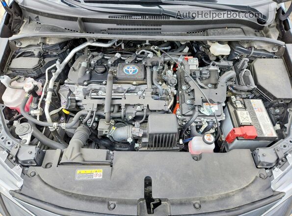 JTDBCMFE6R3046700 2024 TOYOTA COROLLA Gray Vista interior trasera