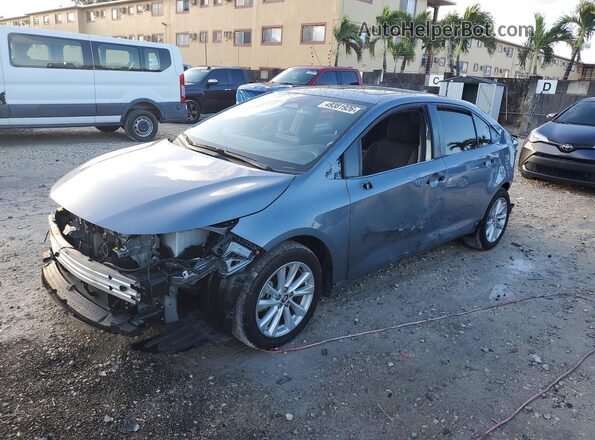 JTDBCMFE7P3002766 2023 TOYOTA COROLLA Синий Передняя левая четверть