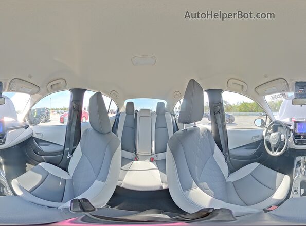 JTDBCMFE7R3039660 2024 TOYOTA COROLLA Gray Vista interior de 360 grados