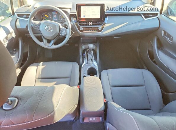 JTDBCMFE9S3086789 2025 TOYOTA COROLLA Синий Вид панели приборов