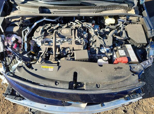 JTDBCMFE9S3086789 2025 TOYOTA COROLLA Синий Вид задней части салона