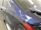 2025 Toyota Corolla Hybrid Xle Black vin: JTDBCMFEXS3109495 Damage: Left Qtr Panel, Dent(S) W/ Paint Dmg, > 12 Inches