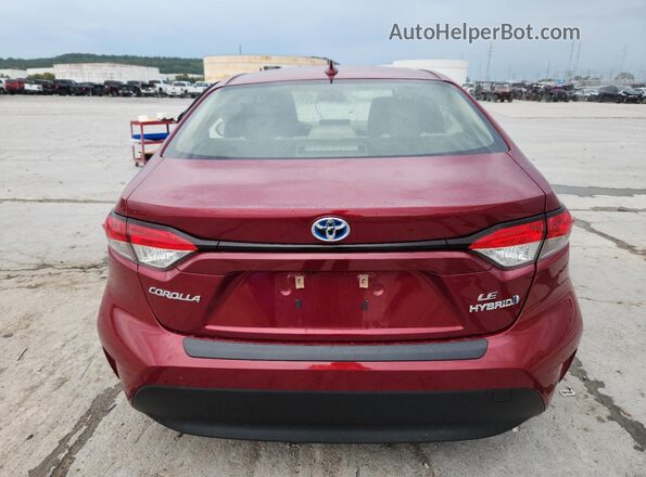JTDBDMHE0RJ010880 2024 TOYOTA COROLLA Red Widok z tyłu