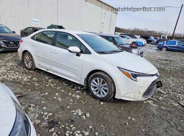 JTDBDMHE1S3026337 2025 TOYOTA LL Белый Передняя правая четверть