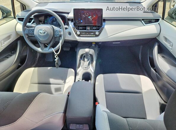 JTDBDMHE1T3029952 2026 TOYOTA COROLLA Blue Вид панелі приладів