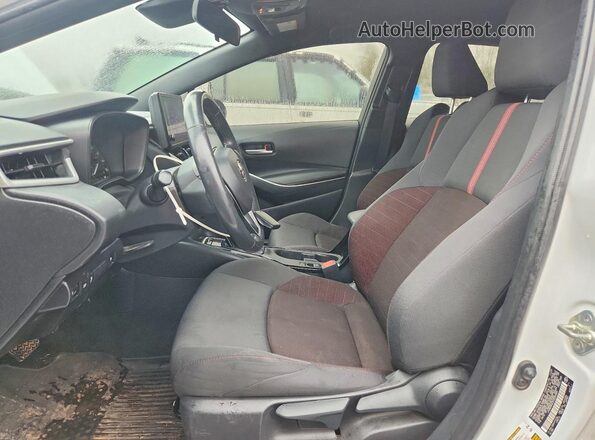 JTDBDMHE3P3000989 2023 TOYOTA COROLLA White Вид салону спереду