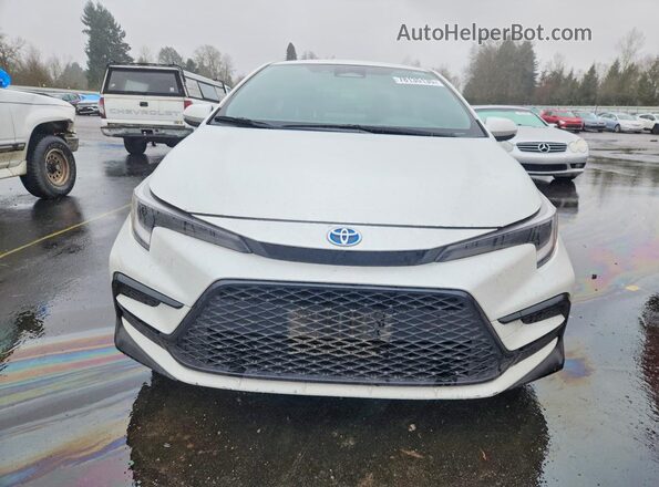 JTDBDMHE3P3000989 2023 TOYOTA COROLLA White Вид спереду