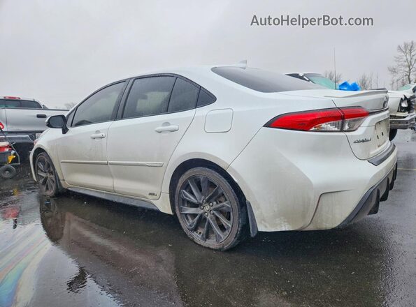 JTDBDMHE3P3000989 2023 TOYOTA COROLLA White Задня ліва чверть