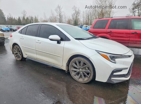 JTDBDMHE3P3000989 2023 TOYOTA COROLLA White Передня права чверть