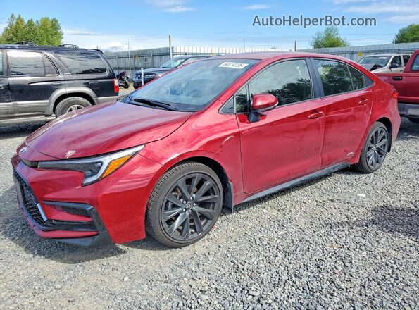 JTDBDMHE6T3029056 2026 TOYOTA COROLLA Red Передня ліва чверть