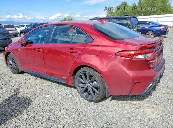 JTDBDMHE6T3029056 2026 TOYOTA COROLLA Red Задня ліва чверть
