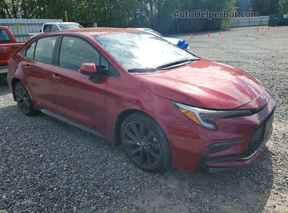 JTDBDMHE6T3029056 2026 TOYOTA COROLLA Red Передня права чверть