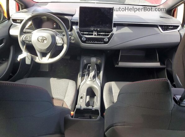 JTDBDMHE6T3029056 2026 TOYOTA COROLLA Red Вид панелі приладів