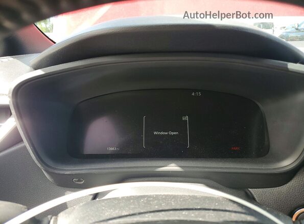 JTDBDMHE6T3029056 2026 TOYOTA COROLLA Red Вид щитка приладів