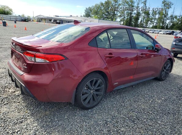 JTDBDMHE6T3029056 2026 TOYOTA COROLLA Red Задня права чверть