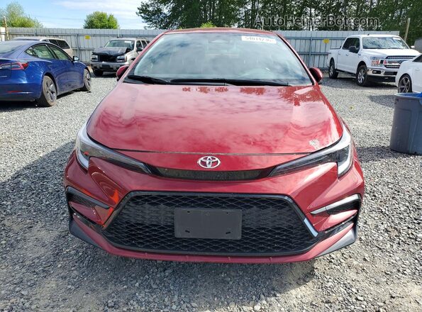 JTDBDMHE6T3029056 2026 TOYOTA COROLLA Red Вид спереду