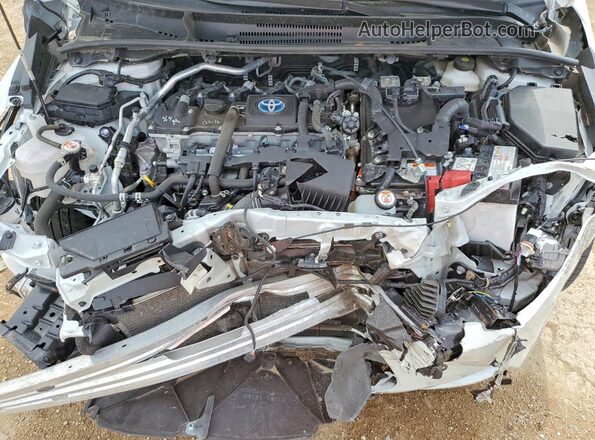 JTDBDMHE9RJ005659 2024 TOYOTA COROLLA White Вид задньої частини салону