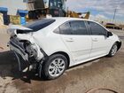 2023 Toyota Corolla Hybrid Le White vin: JTDBDMHEXP3006742 Damage: Right Qtr Panel, Severe Damage, Replacement Required