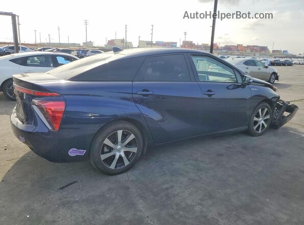 JTDBVRBD2KA005762 2019 TOYOTA MIRAI Blue უკანა მარჯვენა