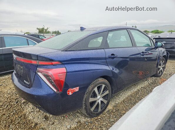 JTDBVRBD5HA001326 2017 TOYOTA MIRAI Синий Задняя правая четверть