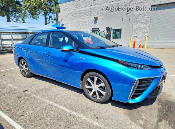 JTDBVRBD5HA001441 2017 TOYOTA MIRAI Blue Przód prawy