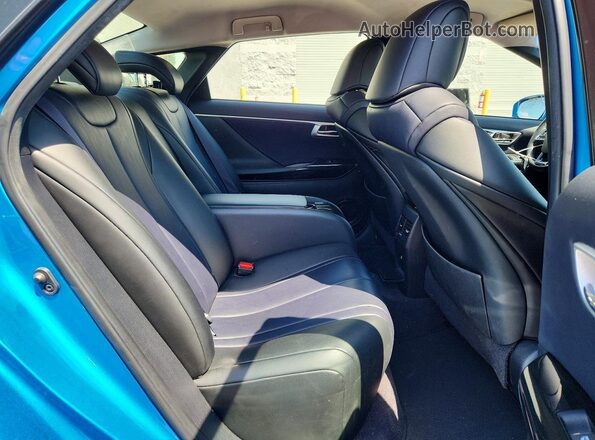 JTDBVRBD5HA001441 2017 TOYOTA MIRAI Blue Widok tylnych siedzeń