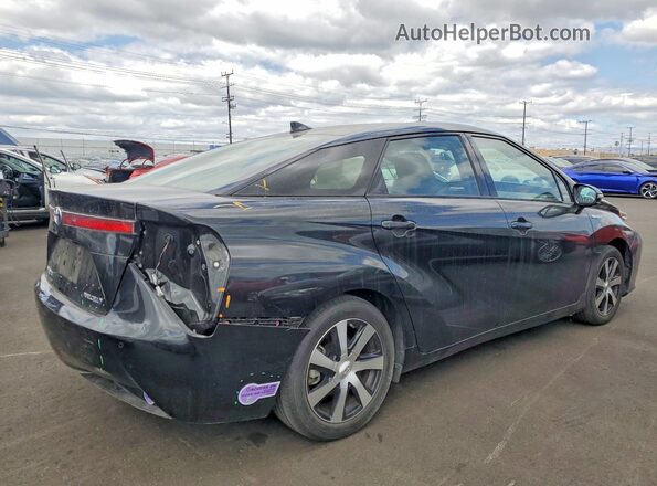 JTDBVRBD6KA006476 2019 TOYOTA MIRAI Black Հետևի աջ